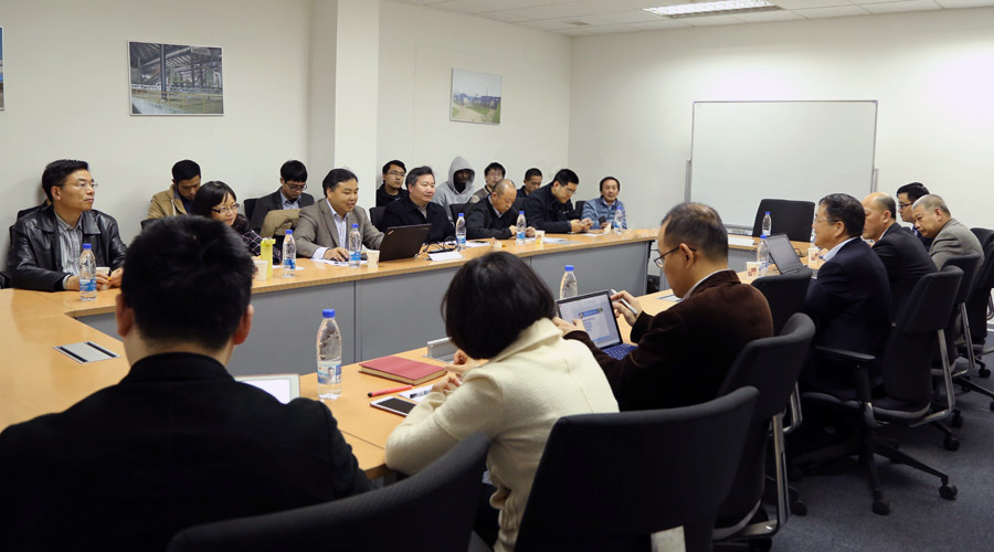 中日《基于海綿城市建設(shè)的多路徑資源再生混凝土技術(shù)與應(yīng)用》項(xiàng)目推進(jìn)會(huì)議在山美股份隆重召開