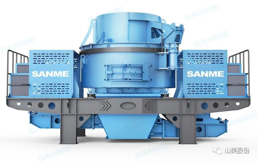 砂石協(xié)會報道！上海山美大進(jìn)料、大產(chǎn)量立式?jīng)_擊破碎機(jī)（制砂機(jī)）成功用于東方希望骨料生產(chǎn)線升級改造項(xiàng)目！